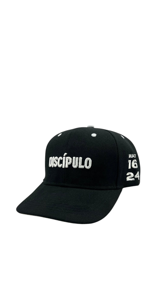 DISCIPULO Snapback Hat - Black and White