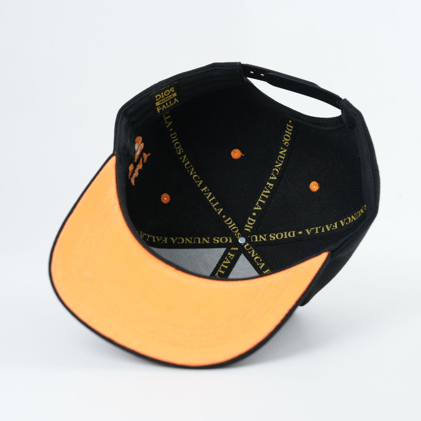 DISCIPLE Snapback Hat - Black and Orange
