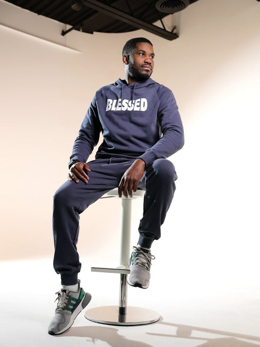 Blessed Unisex Jogger Set - Petrol Blue
