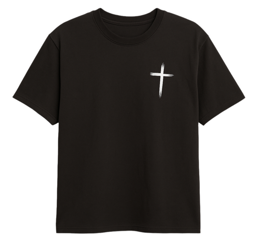 God Never Fails Oversized TShirt Black