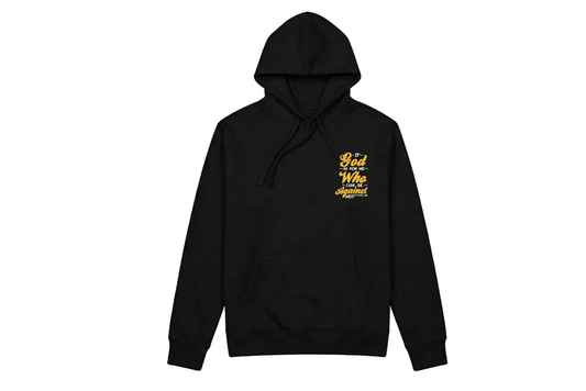 "If God is for me..." Black Hoodie