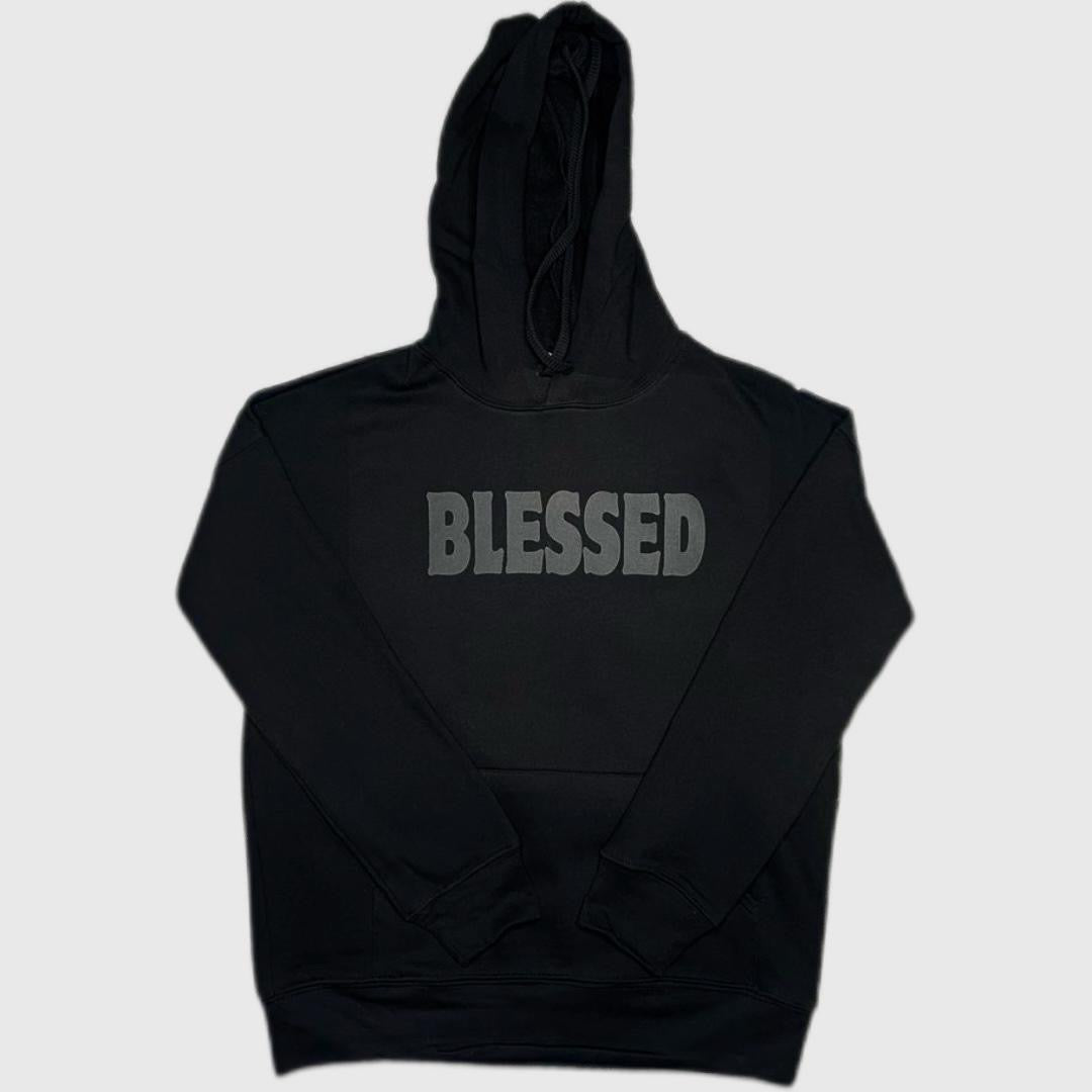 BLESSED Unisex Jogger Set - Black on Black