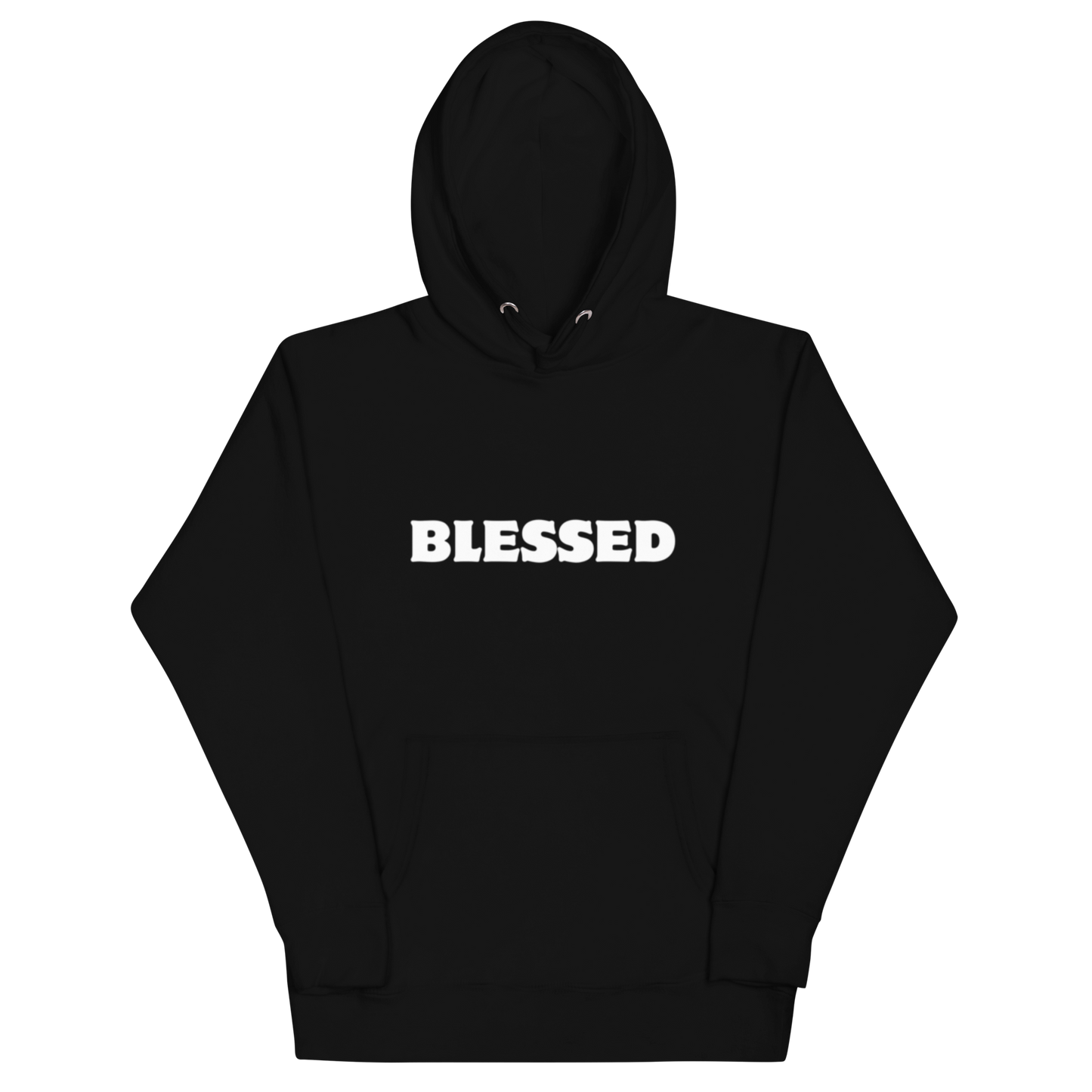 BLESSED hoodie in Black and White