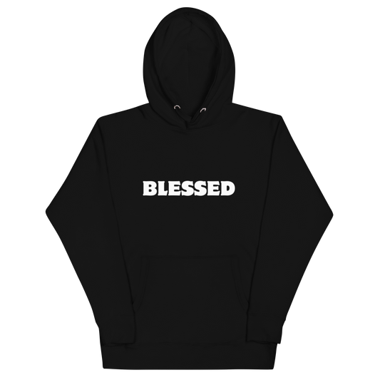 BLESSED hoodie in Black