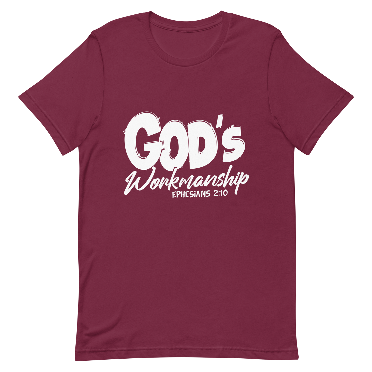 God's Workmanship Tshirt in Navy, Black or Maroon