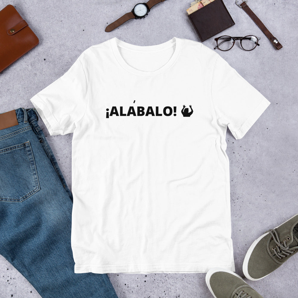 Alabalo Black/White Unisex Tshirt