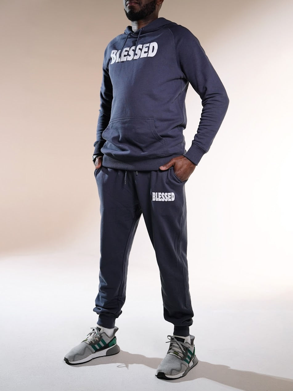 Blessed Unisex Jogger Set - Petrol Blue