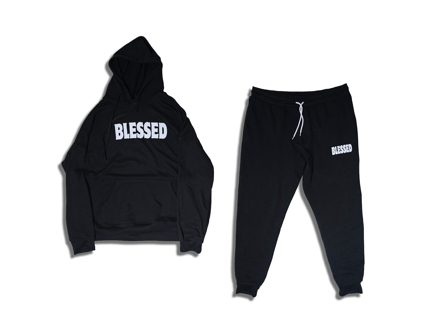 BLESSED Unisex Jogger Set - Black