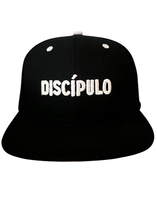 DISCIPULO Snapback Hat - Black and White
