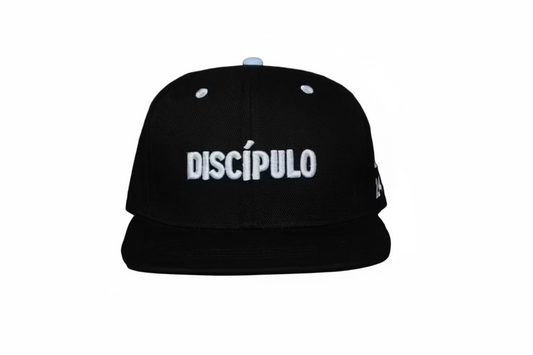 DISCIPULO Snapback Hat - Black and White