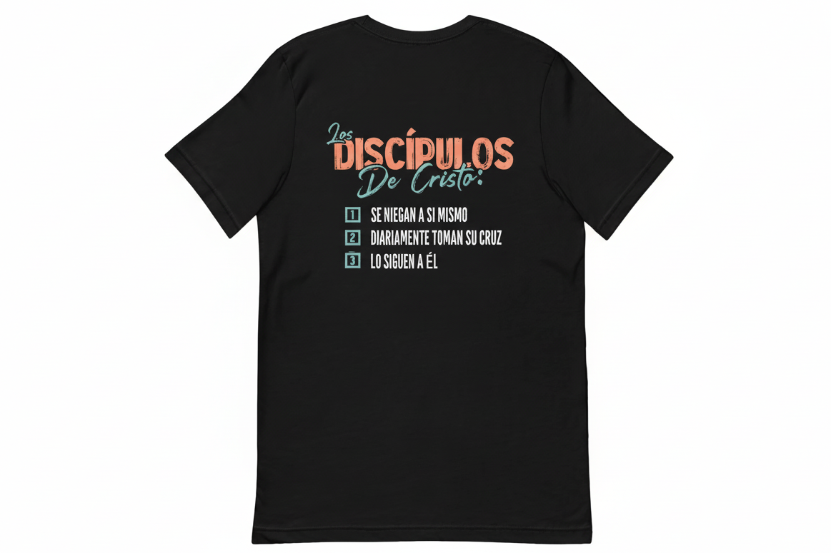 "Discipulo" Black T-Shirt
