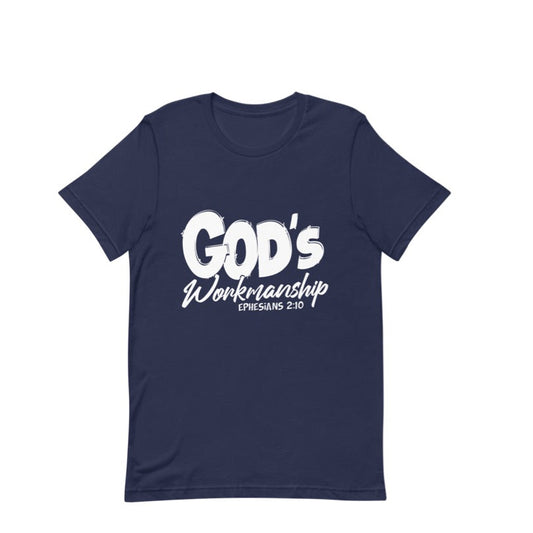 God's Workmanship Tshirt in Navy, Black or Maroon
