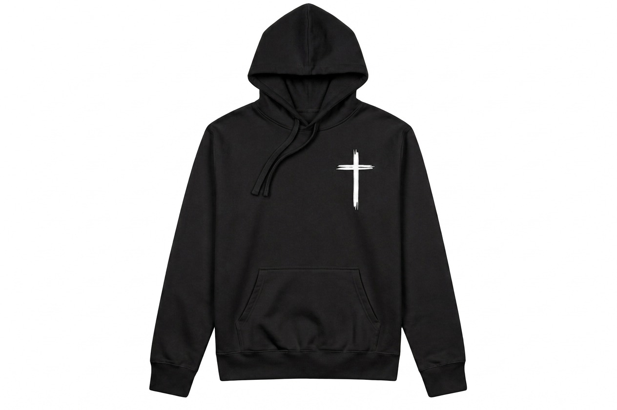 God Never Fails Hoodie BLACK