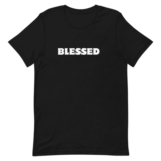 BLESSED black and white TSHIRT