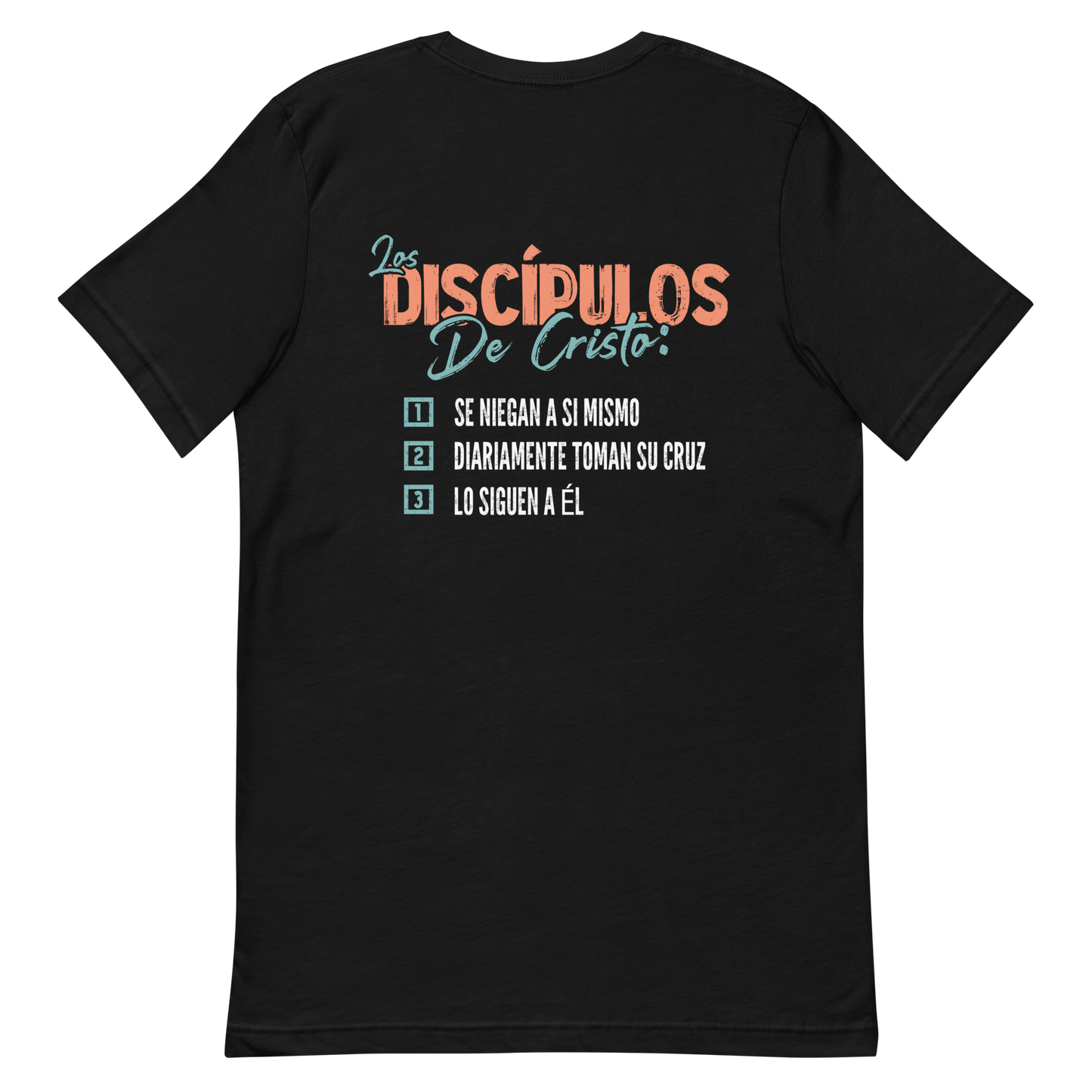 "Discipulo" Black T-Shirt