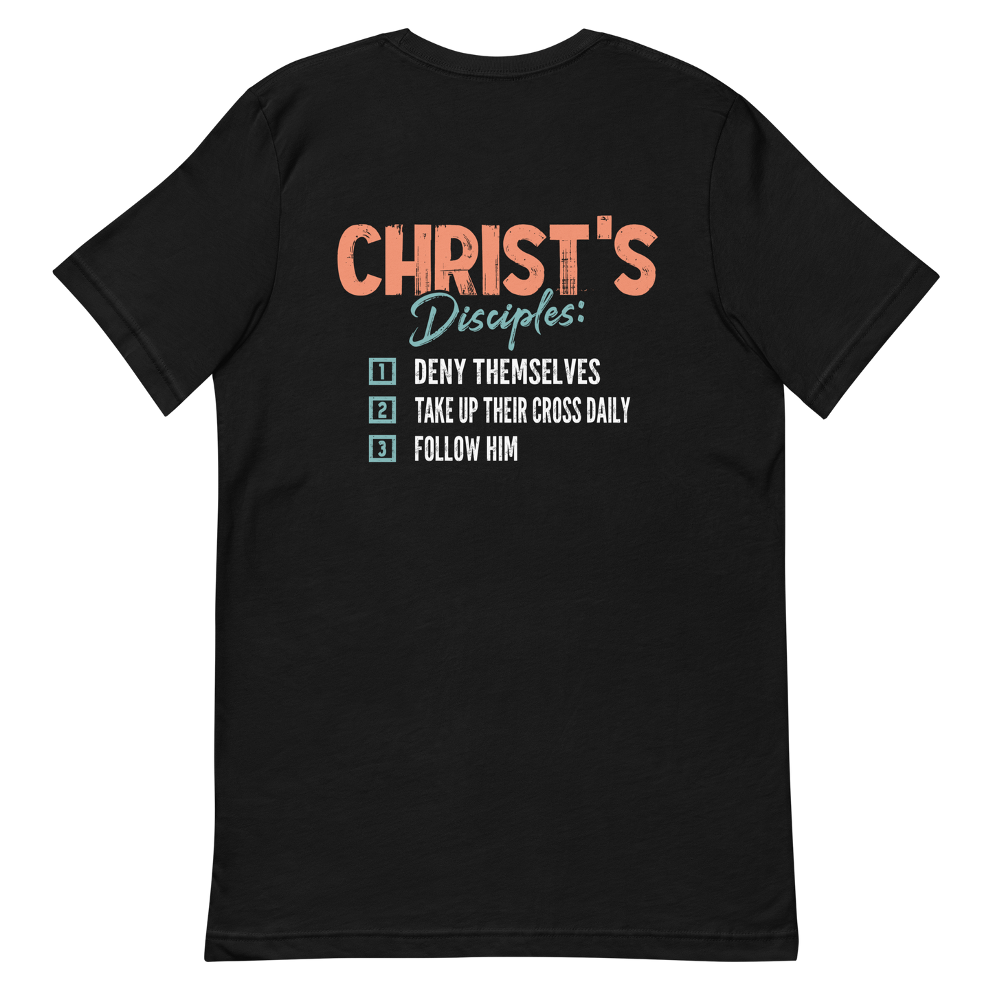 "Disciple" Black T-Shirt